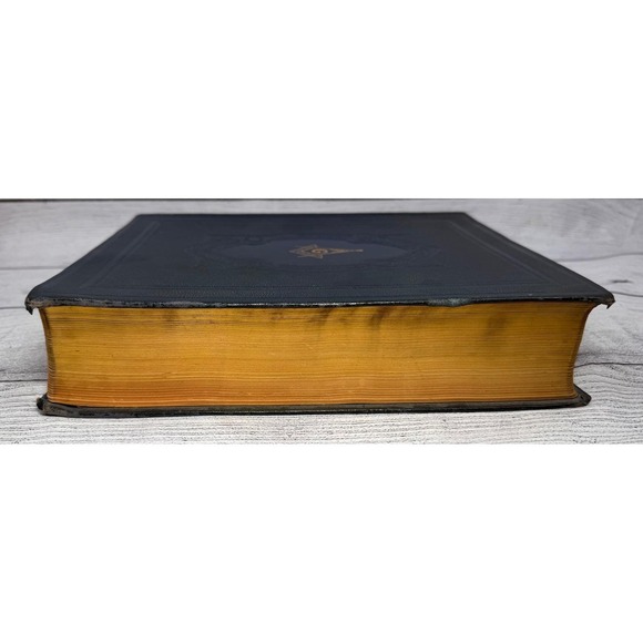 Masonic Edition Cyclopedic Indexed Holy Bible Red Letter Edition 1951 Hertel - Picture 4 of 6